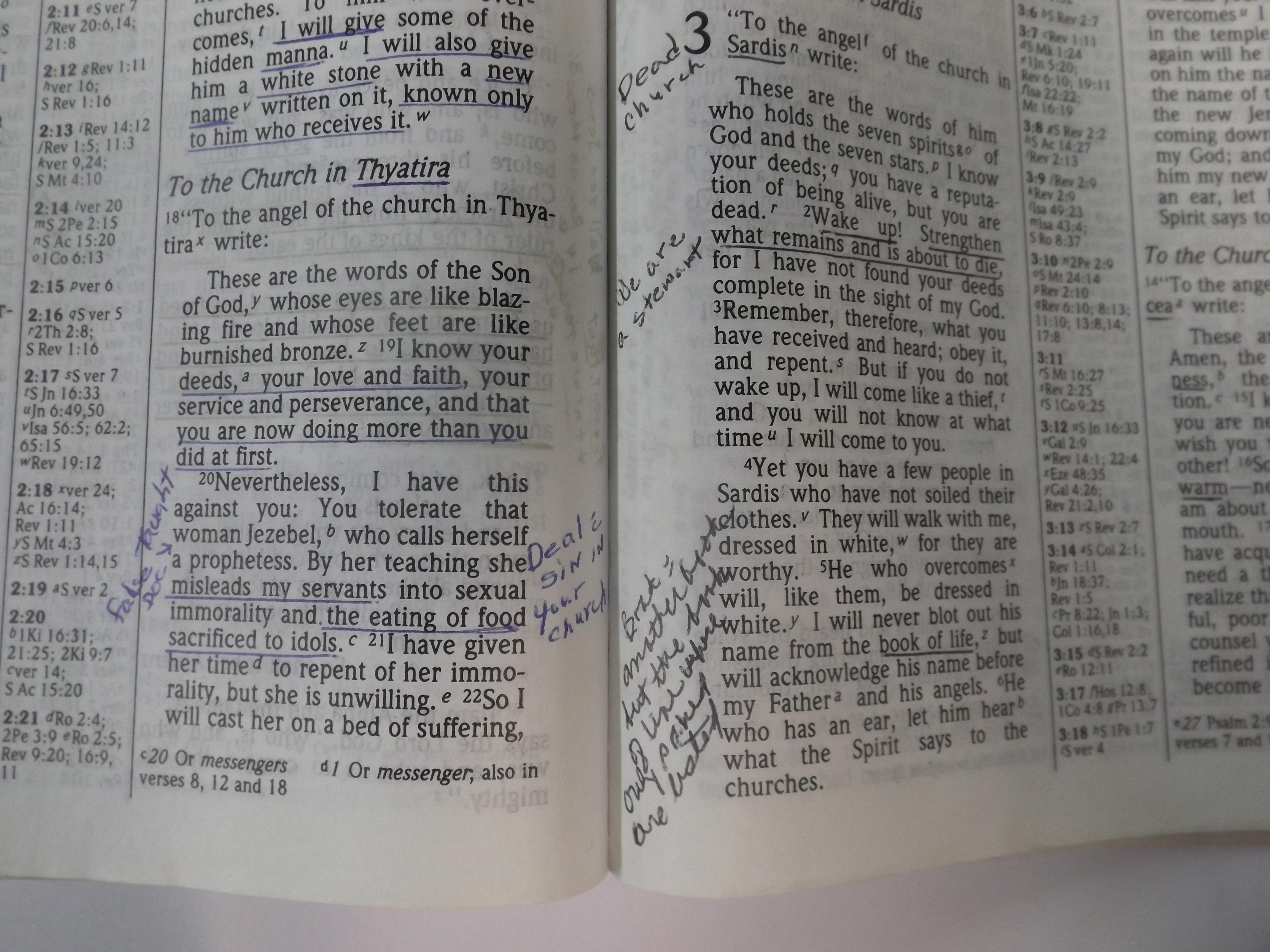 Bible With Notes In Margin | Norris Bookbinding Co.